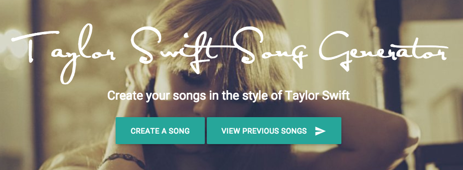 taylor swift lyric generator